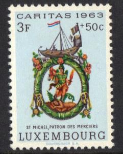 Luxembourg  #B237  MNH  1963  caritas  3fr