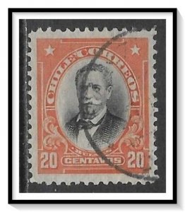Chile #105 Manuel Bulnes Used