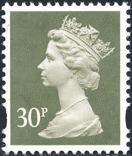 Great Britain 1993 Sc MH219 Queen Elizabeth Machin Stamp MNH