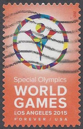 #4986 (49c Forever) Special Olympics World Games 2015 Used