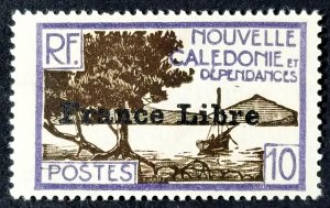 New Caledonia #222 MLH FVF  2021 CV $3.60     