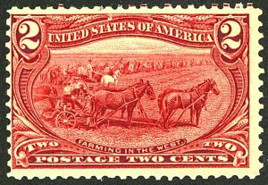 U.S. #286 MINT OG LH