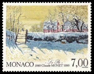 Monaco 1990 Scott #1741 Mint Never Hinged