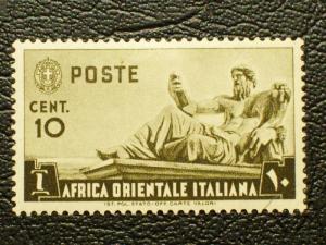 Italian East Africa #4 unused