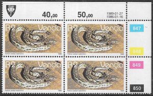 South Africa - Venda  #120   12c Food of the Veld Sheet of 10 (MNH) CV $5.00