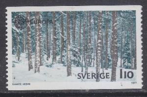 Sweden sc#1210 1977 1.10k Europa MNH