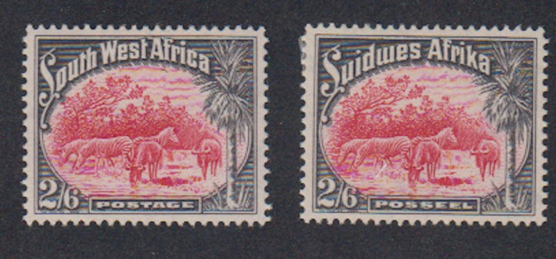 Southwest Africa - 1931 - SC 117a-b - MH