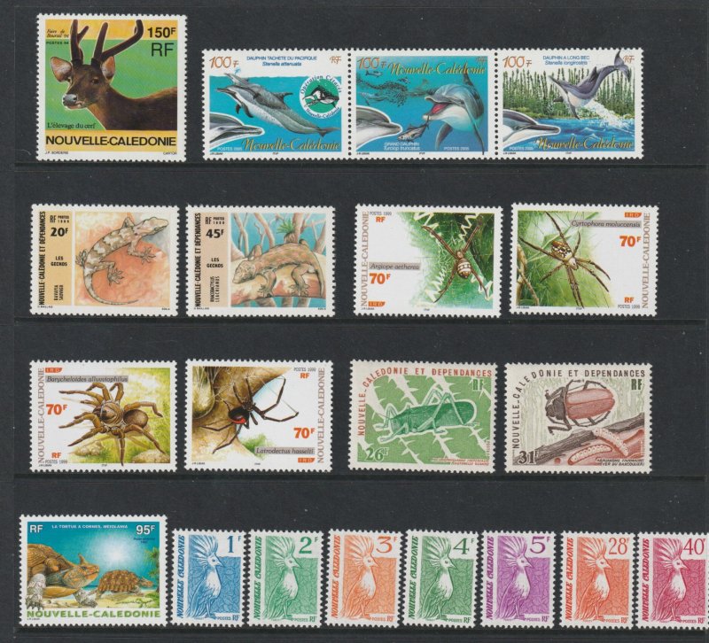 New Caledonia a small MNH lot of modernish