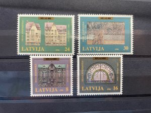 (2246) LATVIA 1996 : Sc# 429-432 CITY OF RIGA 800TH ANNIV - MNH VF