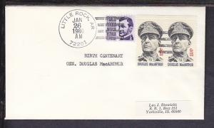 Centenary MacArthur Birth 1980 Cancel Cover BIN 