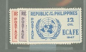 Philippines #516-518 Unused Multiple