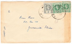 FIJI cover postmarked  Ba,  7 Jan. 1936 to USA