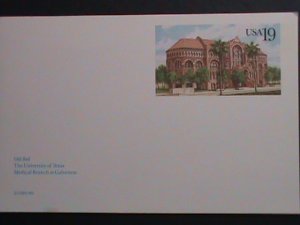 ​UNITED STATES-1991-OLD RED-UNIVERSITY-TEXAS-MEDICAL BRANCH AT GALVESTON-MNH