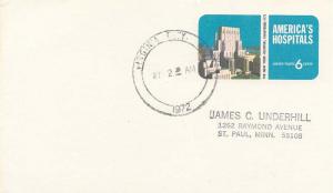 United States Nevada Virginia City 1972 large double ring  Postal Card  Phila...