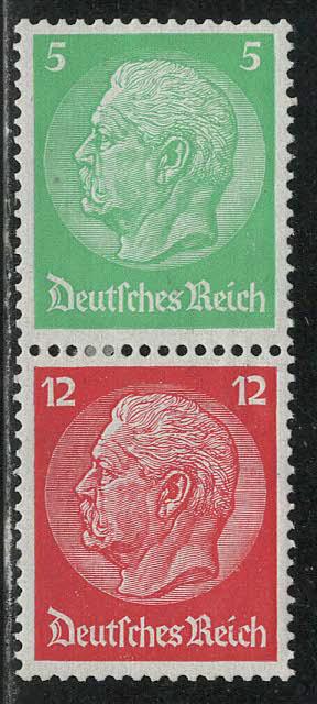 Germany Scott # 392, 406, mint nh, se-tenant, Mi# S106