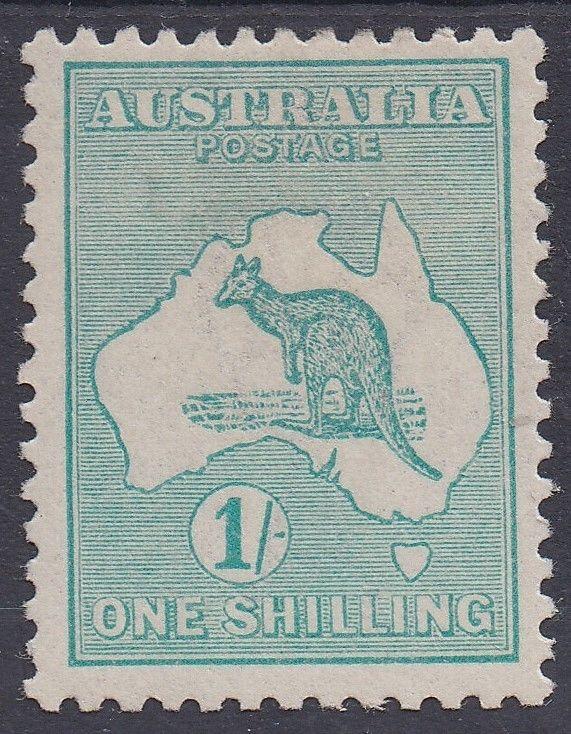 AUSTRALIA 1915 KANGAROO 1/- 3RD WMK 