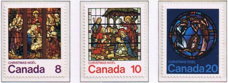 Canada Mint VF-NH #697-699 Xmas