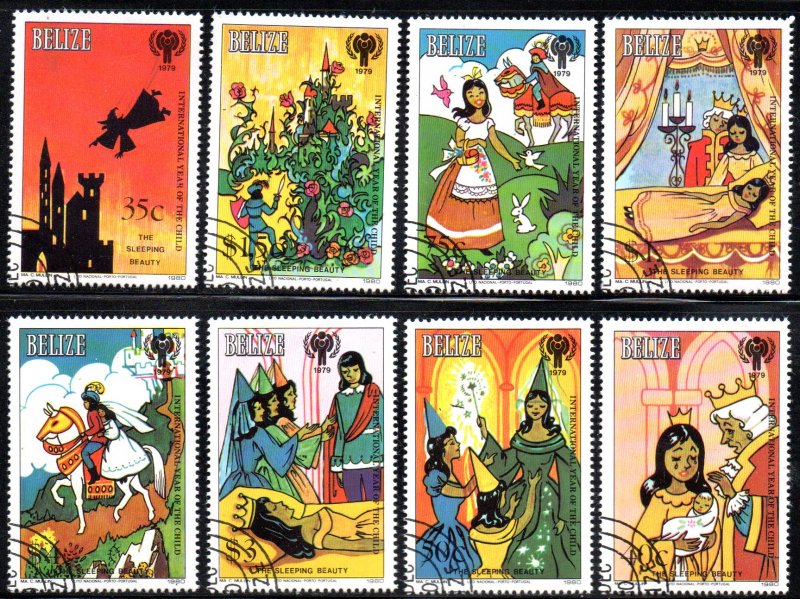 BELIZE 513-20 USED CTO SCV $35.00 BIN $14.00 CHILDREN'S STORY