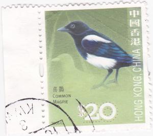 Hong Kong - 2006 -Birds \Magpie\ $20 used 