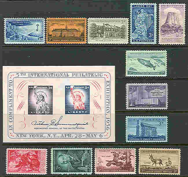 1956 U.S. YEARSET -  COMPLETE - MINT
