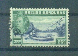 British Honduras sc# 122 used cat value $1.40