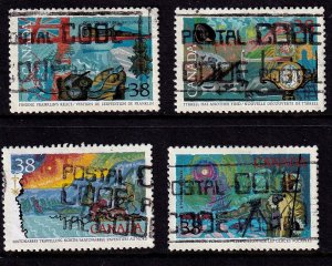 Canada 1989   -  Exploration - VF-Used set   # 1233-1236