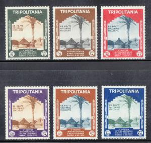 Tripolitania Scott #73-78 & C43-48 Unused No Gum (2) Scans