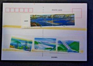 China Stamps Mint X5 1997 Three Gorges Project 2003 Yangtze River Mit Kran  Bloc