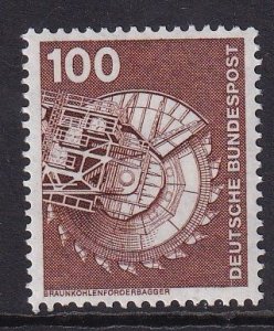 Germany  #1179  MNH  1975-82 Industries 100pf