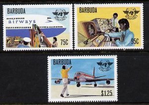 BARBUDA - 1979 - Civil Aviation Anniv - Perf 3v Set - Mint Never Hinged