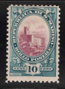 San Marino Scott 116 MH* stamp, typical centering