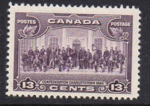 Canada Sc 224 1935 Charlottetown Conference stamp mint