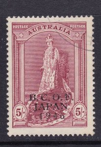 Australia Scott M7,  5/ 1946 Military O/P  F/VF Used.  Scott $200.