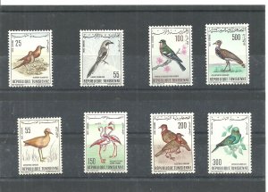 1965 -1966 -Tunisia - Airmail - Birds- Poste aérienne - Oiseaux - MNH** 