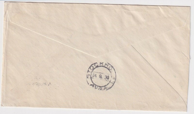 GERMANY C38 ZEPPELIN ON COVER INTERESTING USAGE! - CV75 