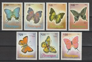 NICARAGUA 1986 SG 2805/11 MNH