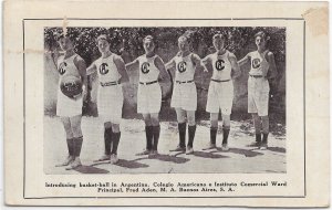 Argentina 192x Buenos Aires Basketball Team (53793)