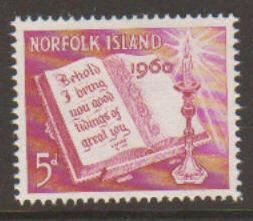 Norfolk Island #43 Mint