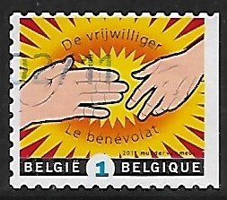 Belgium # 2489 - Year of the Volunteer - used.....{BLW1}