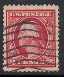 US Stamp #406 Used George Washington - 1912-14 Regular Issue