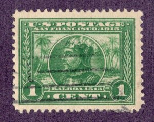 OAS-CNY 3754 PANAMA-PACIFIC EXPO 1913 SCOTT 397 $0.01 BALBOA USED VERY FINE