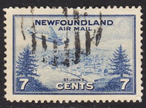 Newfoundland Scott C19 Fine used.