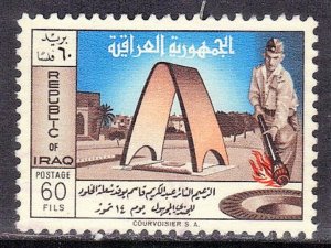 IRAQ SCOTT #266 USED 1960 TOMB OF UNKNOWN SOLDIER  SEE SCAN