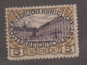 Austria Scott #126 Stamp  - Used Single
