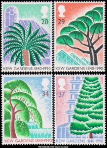 Great Britain Scott 1322-1325 Mint never hinged.