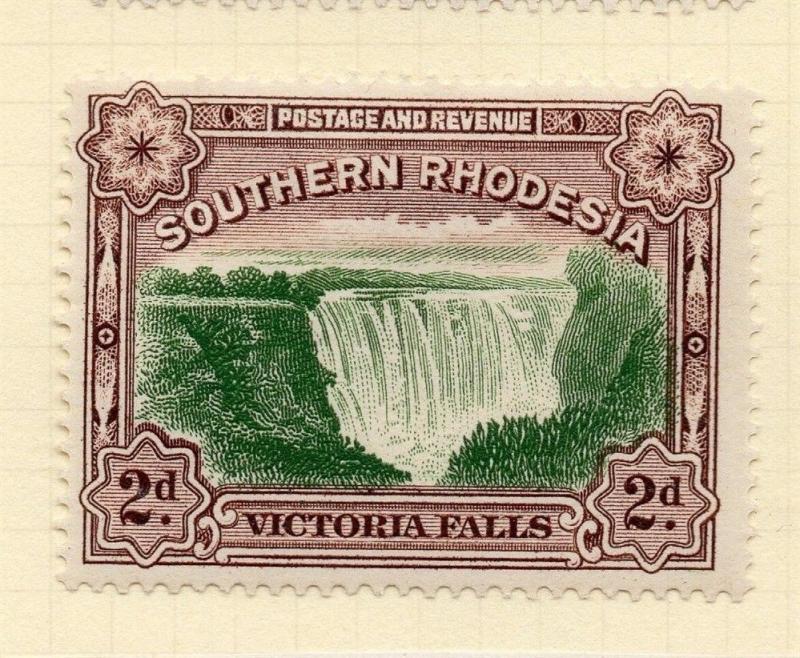 Southern Rhodesia 1935-39 Vic. Falls Issue Mint Hinged 2d. 294159