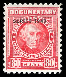 U.S. REV. DATED REDS R372  Mint (ID # 83714)