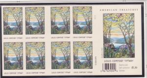 4165 Louis Comfort Tiffany 2007 MNH DS Booklet Sheet 1111 