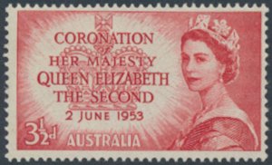 Australia   SC#  259  MNH Coronation  see details & scans