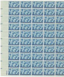 #935 – 1945 3c US Armed Forces: Navy – MNH OG Sheet